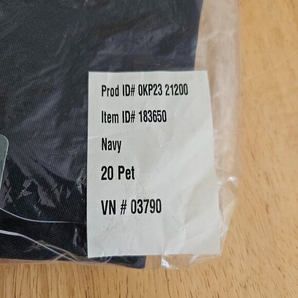 L.L. Bean Women's Wrinkle-Free Bayside Pants Ultra High-Rise- Navy- sz 20P -NIP - Picture 4 of 9